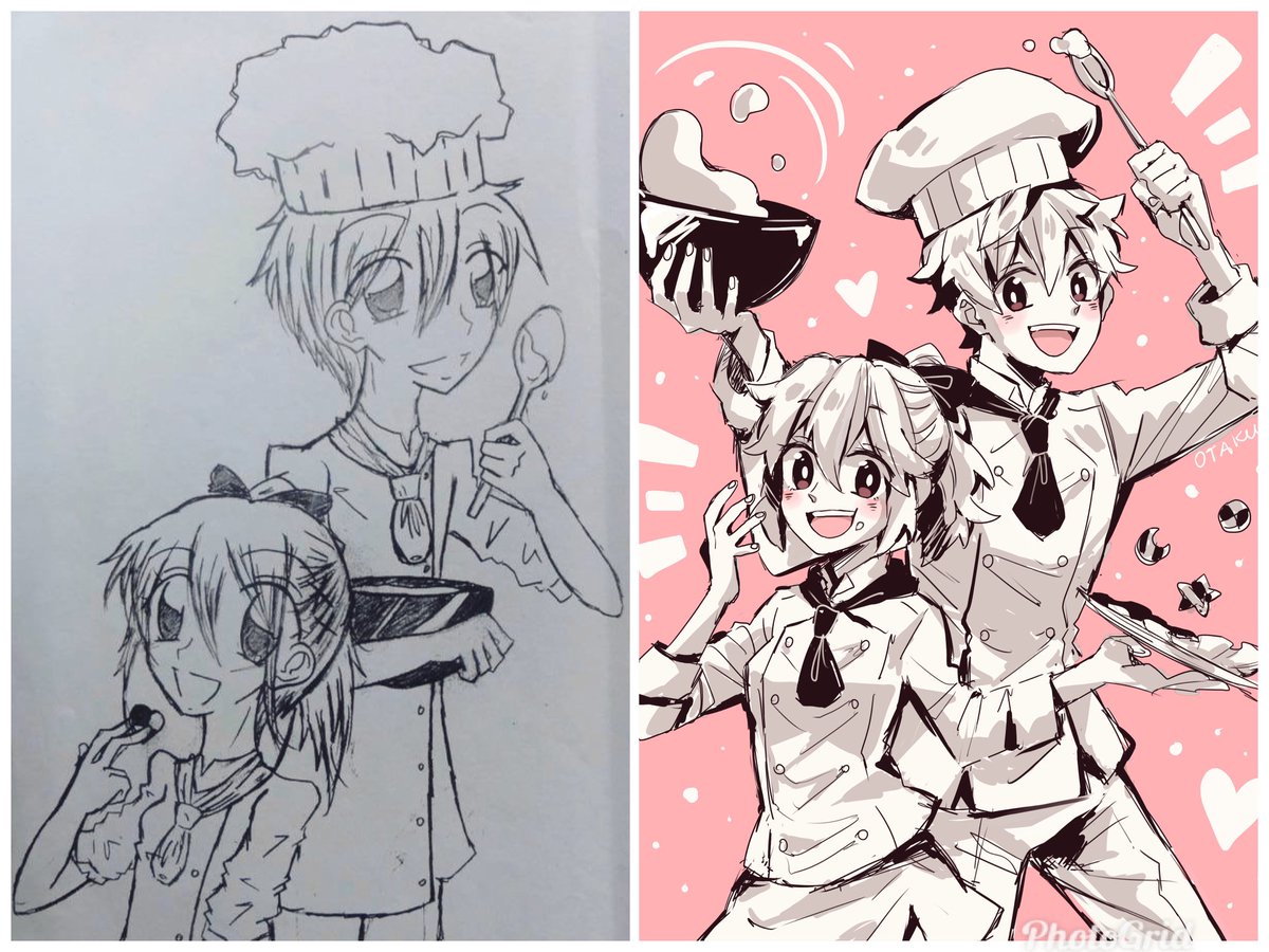 #2009v2019art 
Always fun to see how i improve and how much more idiotic my characters can be XD 