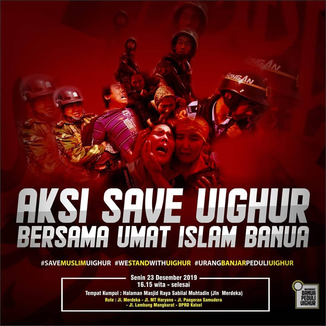 #China_is_terrorist 
#SaveUyghurSOS 
#KalSel