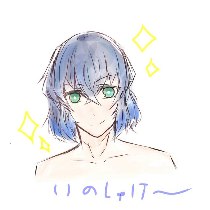 しゃけさんがTwitterに投稿した嘴平伊之助(鬼滅の刃)のイラスト。