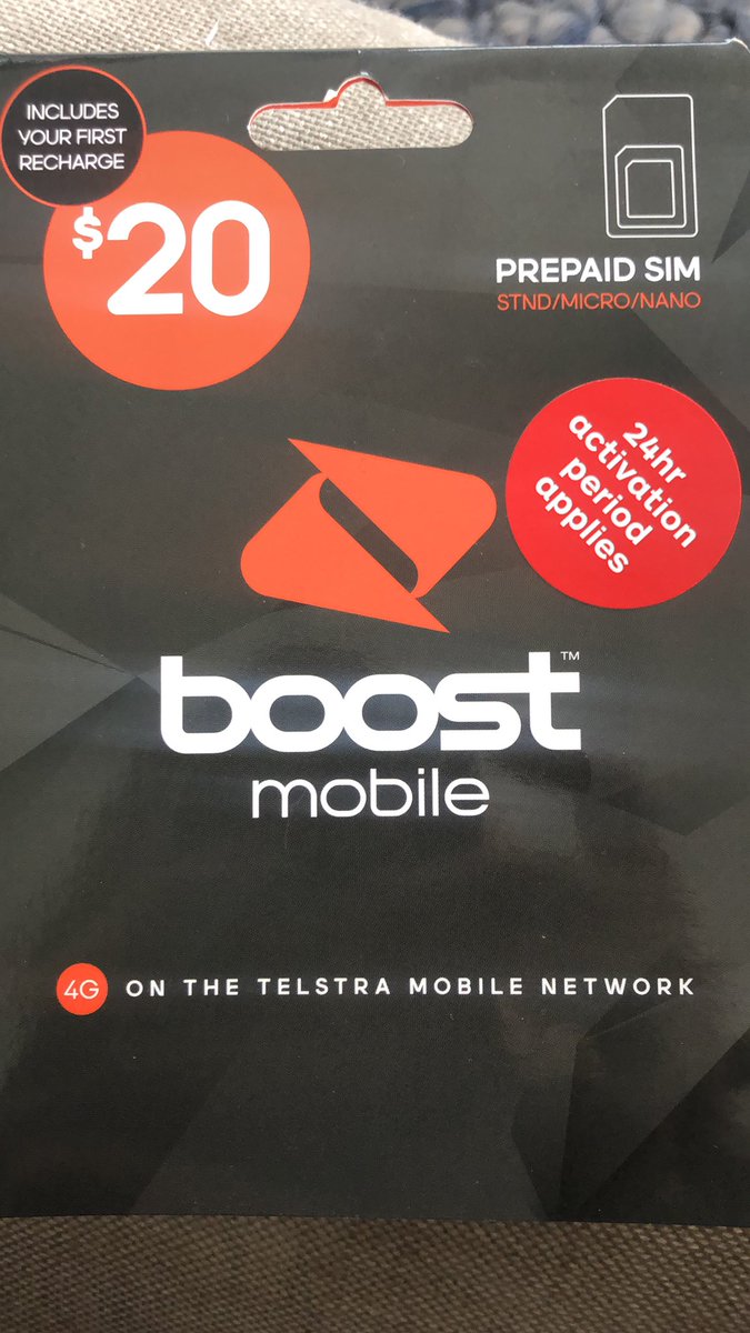 NisAtkinson's tweet photo. @BoostAus trying to work out what/if data comes with this SIM card - are you able to help? https://t.co/BWC2zUmQK8