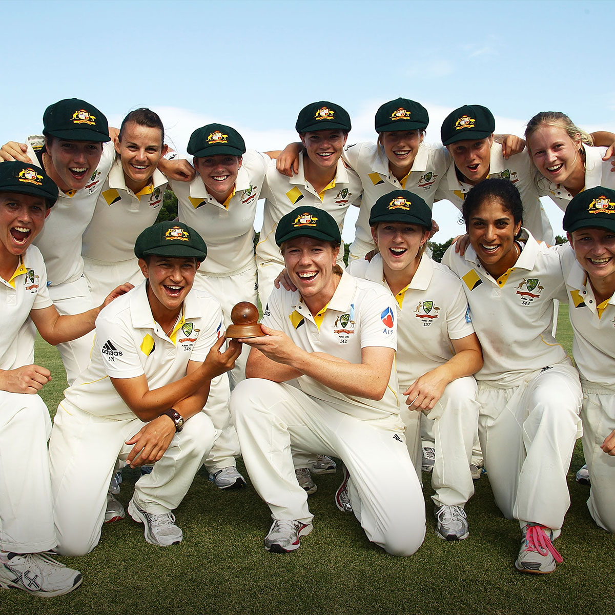 AusWomenCricket's tweet photo. In 2011, the Aussies won the Ashes Test and current skipper Meg Lanning struck an unbeaten century in her second ODI match in green and gold when she was just 18! https://t.co/LCc5m01vte