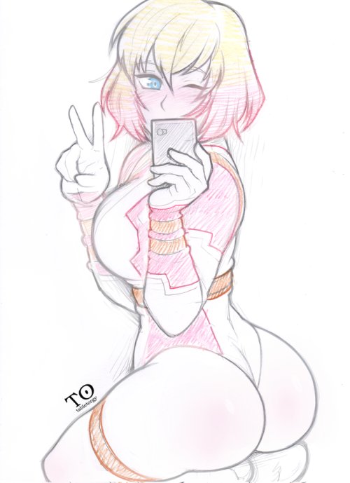 LewdyPool's tweet image. "Oops! Hehe."

Gwen accidentally sent a pic to everyone on her contacts.

😋

#SeductiveSunday