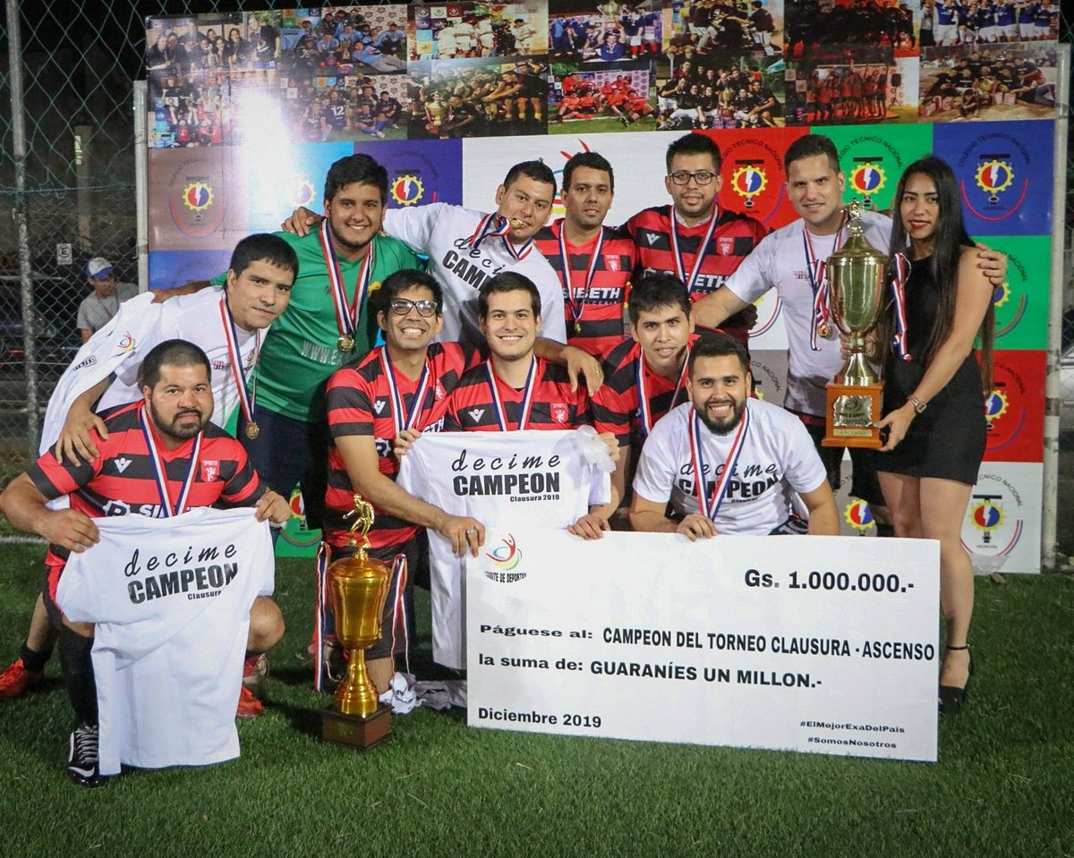 deportesCTN's tweet photo. 📸 @spartactn 

¡SALUD CAMPEÓN!

🏆 #Clausura2019 
🥈 #Ascenso 

#ElMejorExaDelPais #SomosNosotros https://t.co/T7hV5Tkl9O