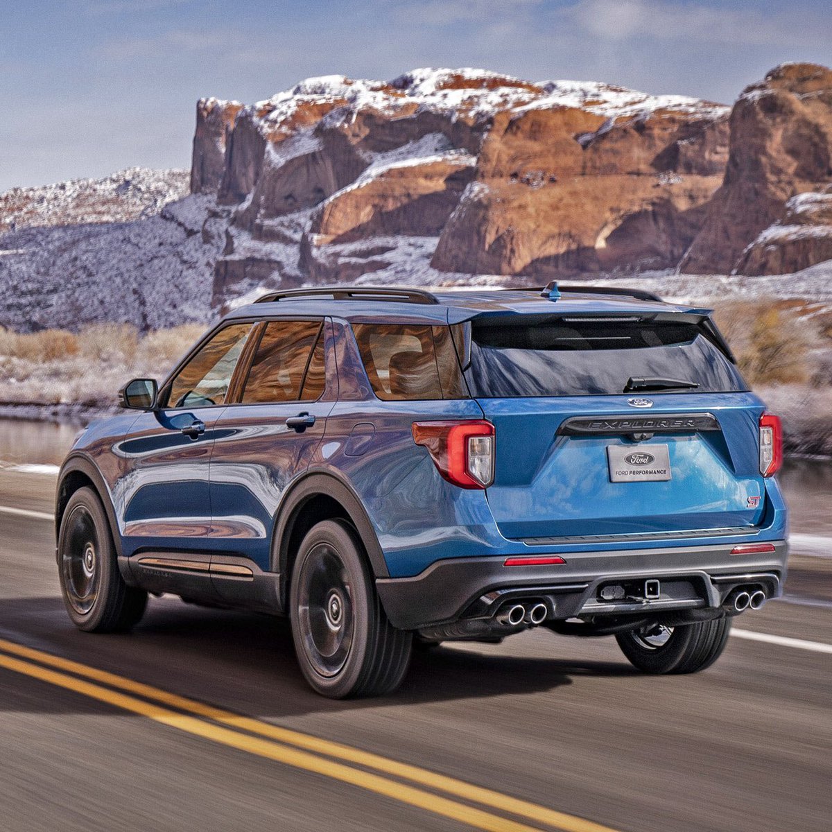 Arriving for a week, the all-new 2020 Ford Explorer 4x4 (ours is silver ...