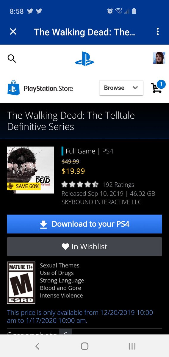 Anomalous_Gamer's tweet photo. @AskPlayStation I'm confused do I own this or can I buy? https://t.co/VuE86RnOuR