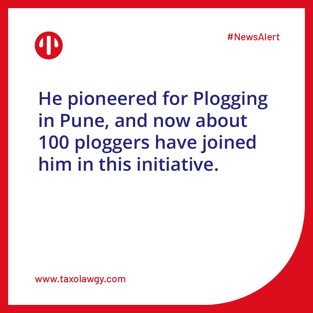 TalentplaceIN's tweet image. #NewsAlert 

#VivekGurav #Plogging  #GlobalYouthAmbassador #pune #plasticfreecity #justiceforall #Taxolawgy