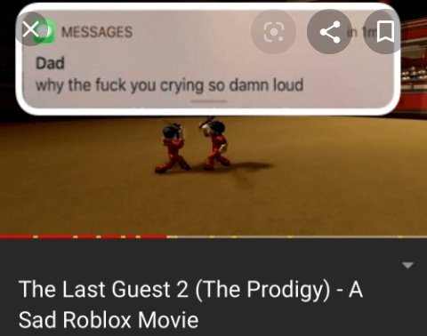 Oblivioushd The Last Guest 2 The Prodigy Reacting To The Last Guest 2 The Prodigy A Sad Roblox - roblox guest world trailer
