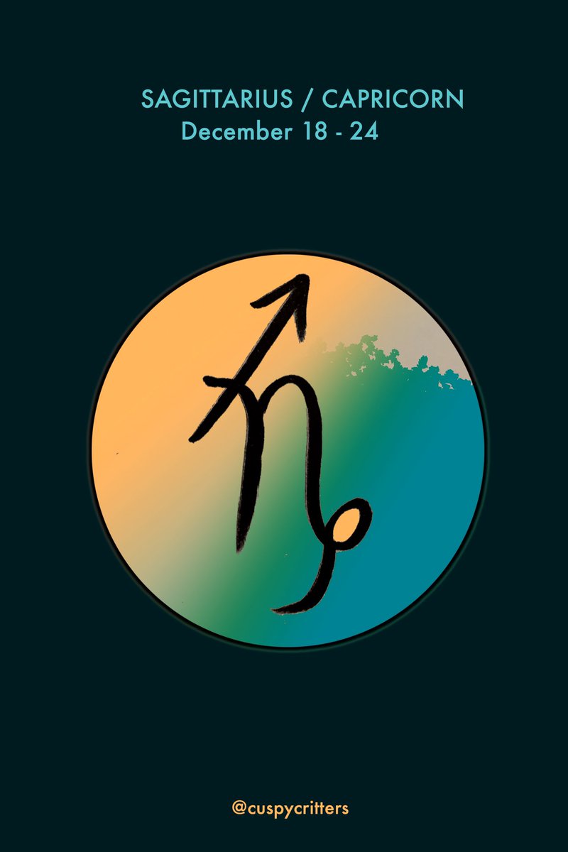 cuspycritters's tweet photo. #sagittariuscapricorncusp shouldering the #WinterSolstice 
Embrace your dualities - Capricorn ruled by The taskmaster Saturn and Sagittarius by the lucky Jupiter. #astrology https://t.co/YostUlNKAZ