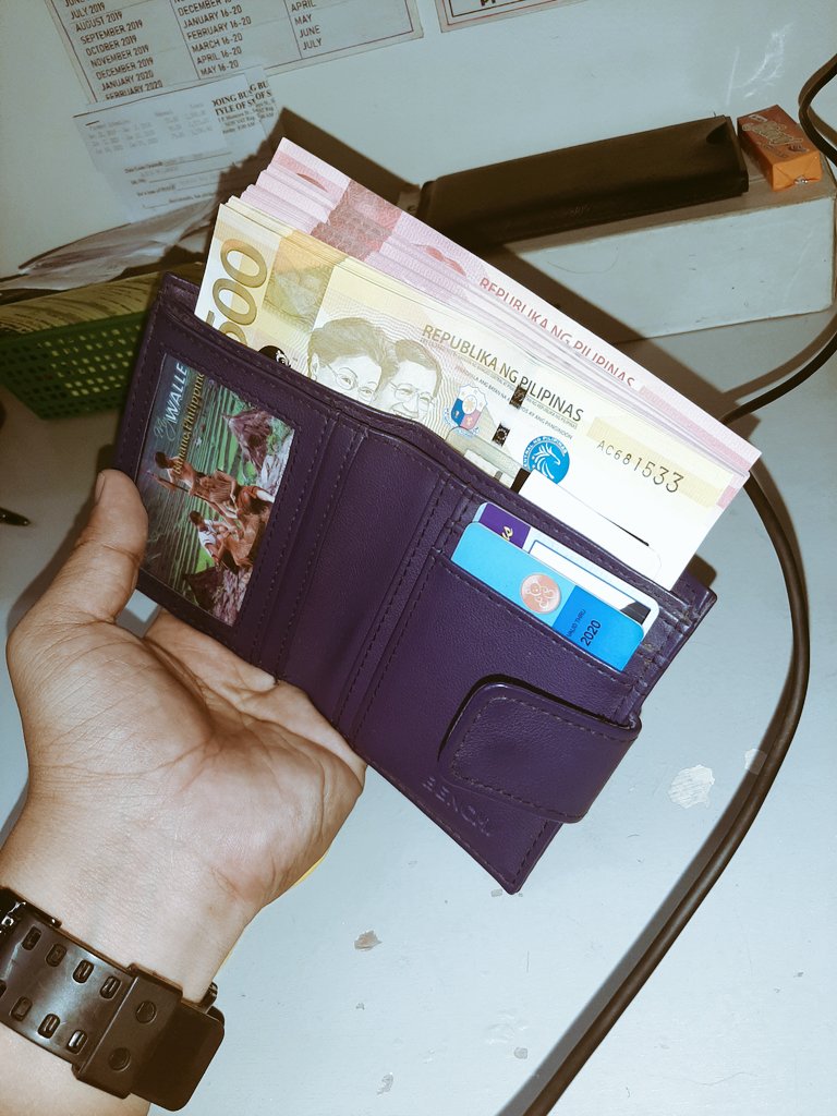 itsjecsramos's tweet image. Di kasya sa wallet ko!😌
#goodproblem