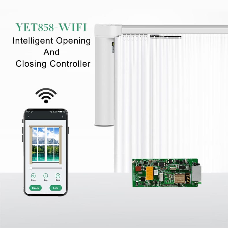 YaoertaiCo's tweet photo. Auto curtain motor YET858-WiFi is a professional electric curtain controller,it can work with remote control and can be controlled by mobile phone APP. #AutoCurtain #CurtainMotor
Made in China factory
Wholesale and Good quality
Website:https://t.co/UankeG6tFl
sales@szyet.com https://t.co/gd6nESix3K