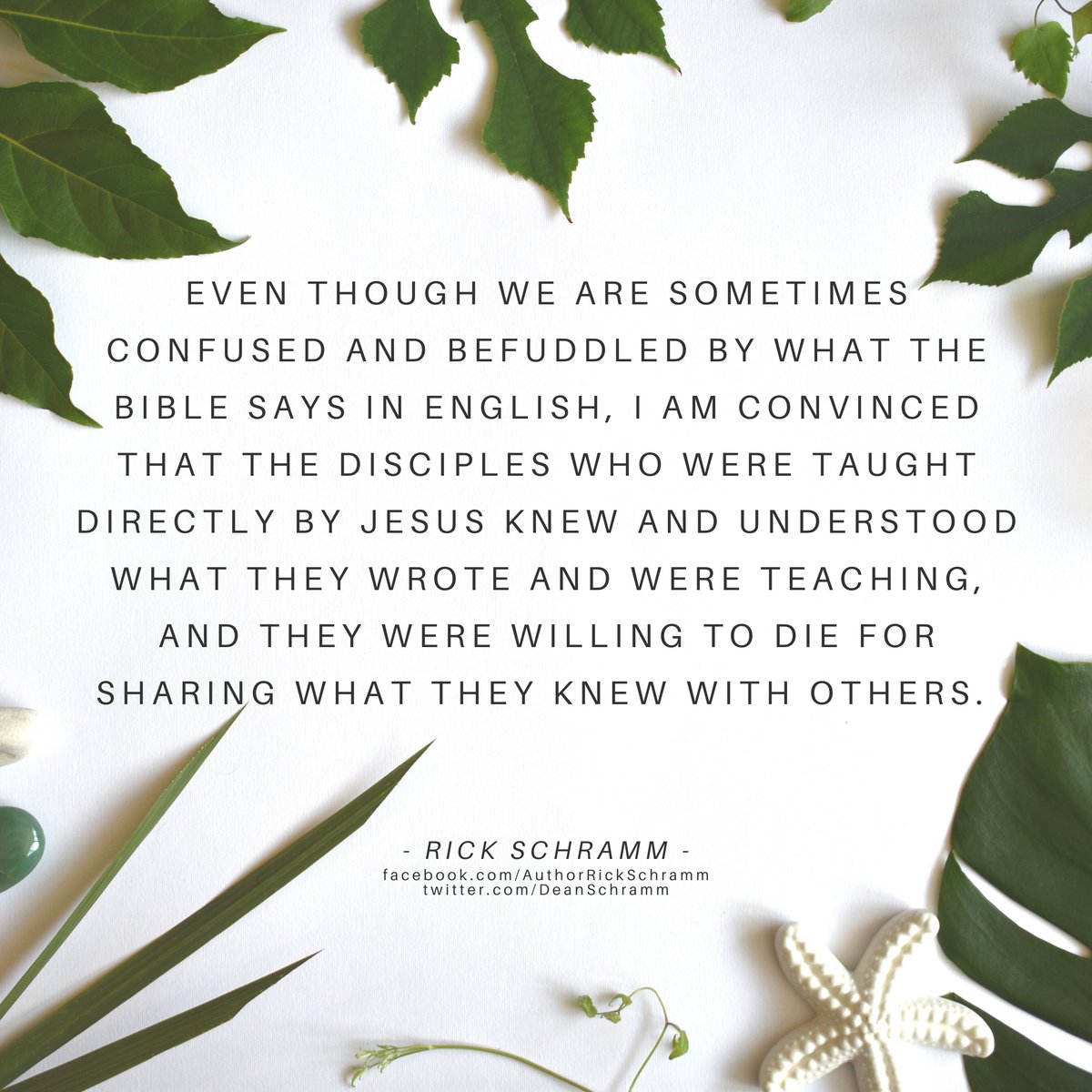 DeanSchramm's tweet photo. A quote from my book: https://t.co/837mRkWNwa