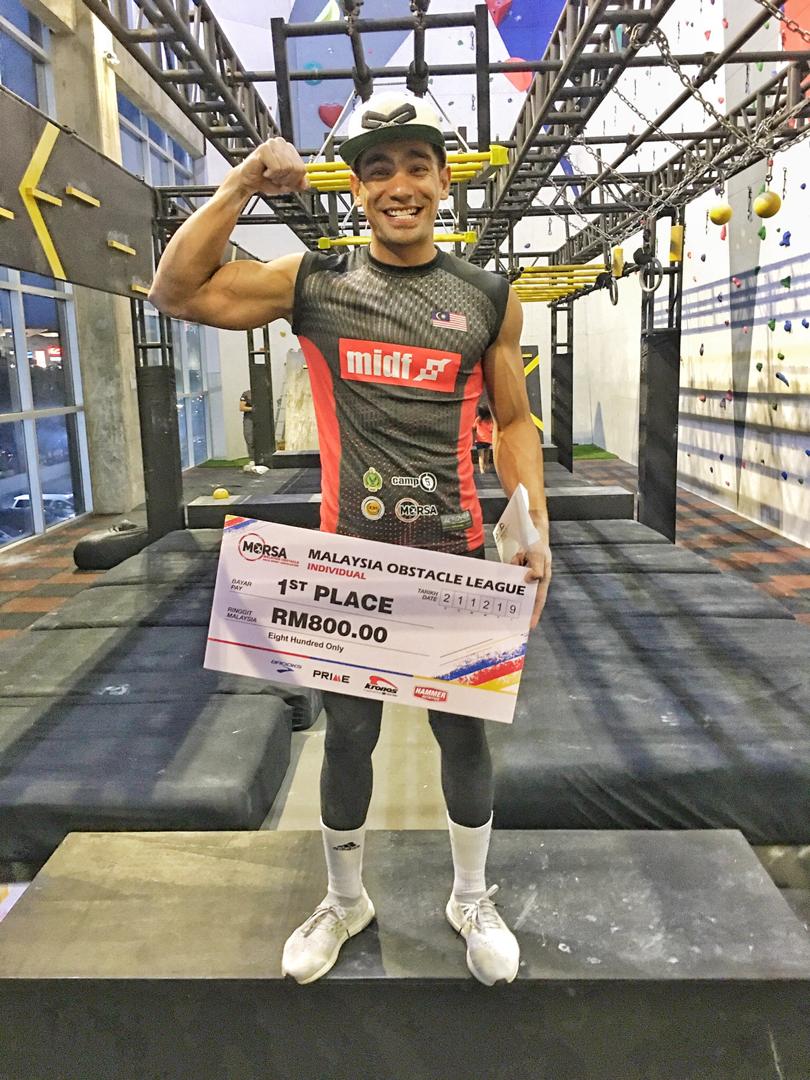 MIDFGroup's tweet image. Congratulations to MatRedho who won first place in the Malaysia Obstacle League - Rocky Base Came in Tebrau Johor. Mat Redho came in first in the Men Open Category as well as the Team Event Category with Wei Theng and Trix. 

#MalaysiaBoleh #MIDF