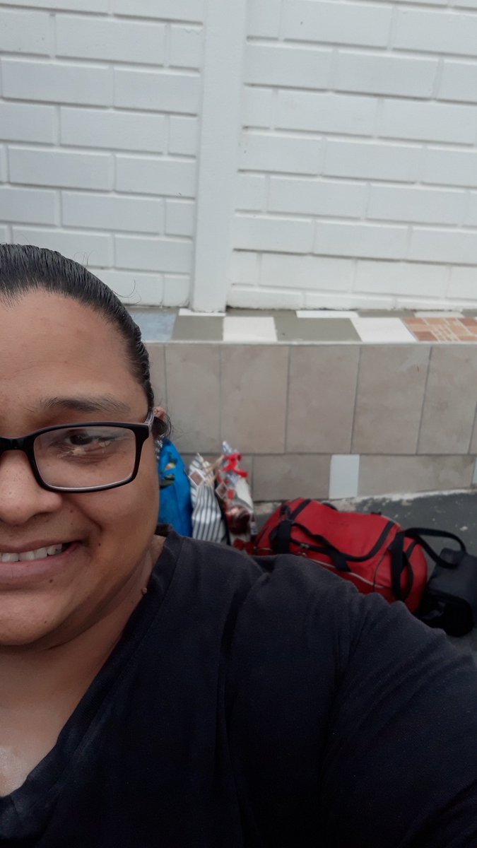 Just after 6am... and packing the car to go to Swaziland for Christmas...