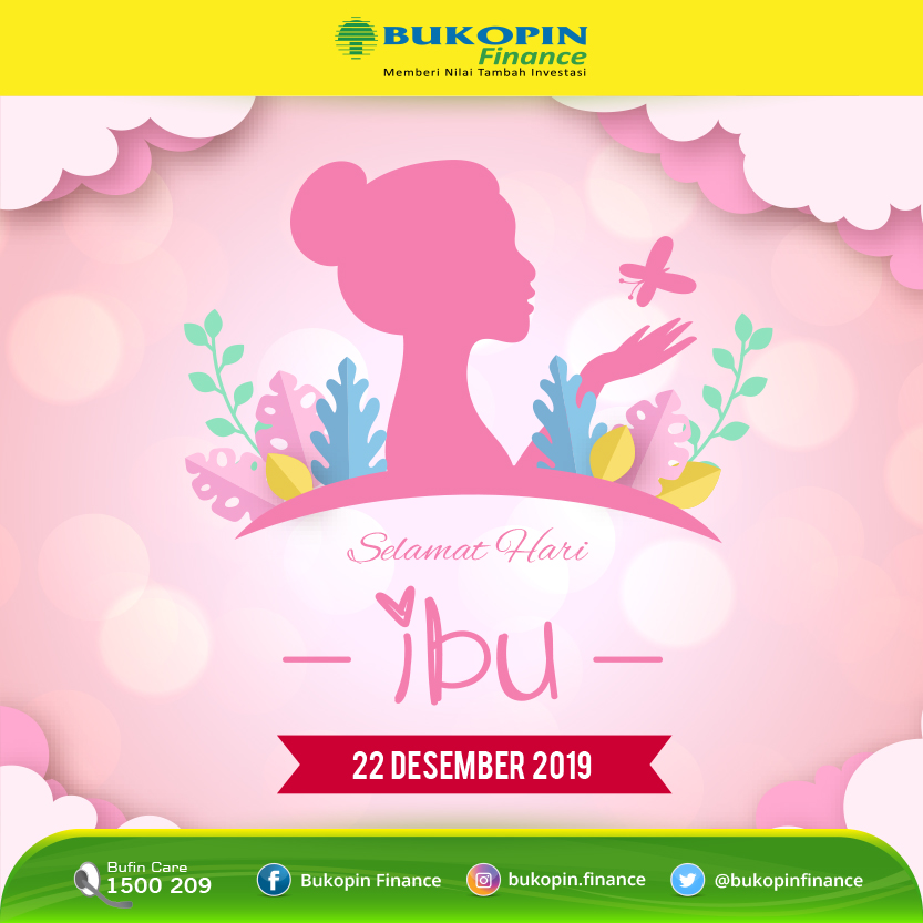 kbbufin's tweet photo. Hallo #SahabatBufin
.
Pada tanggal 22 Desember 2019
Kita semua menyambut Hari Ibu, Ibu.. aku hanya ingin mengucapkan terimakasih.
Sungguh kasihmu tiada tara dan tak bisa di ukur dengan apapun.
.
- Selamat Hari Ibu -
.
#bukopinfinance
#bufin
#kreditmobil 
#hariibu 
#hariibu2019 https://t.co/LiloBDcViv