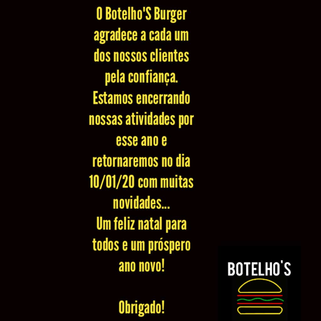 BurgerBotelhos's tweet photo. Obrigado! 🔥❤️ https://t.co/l6KjYv02GI
