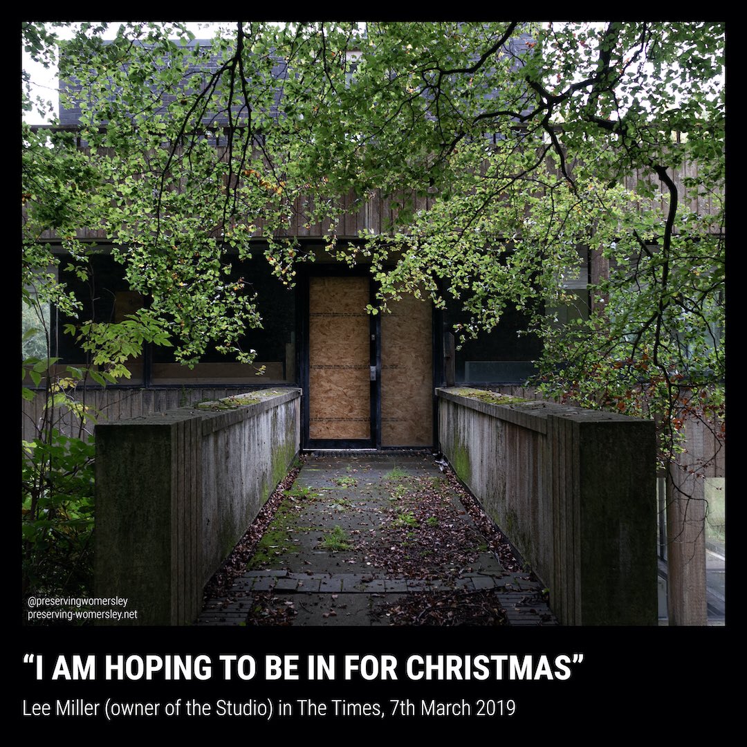 PreservingPW's tweet image. Lee Miller, owner of the Klein Studio: hopes dashed. Day 9. Photo @mdsmith75.  #peterwomersley #bernatklein #bernatkleinfoundation #preservingwomersely #bernatkleinstudio #scottishborders  #modernarchitecture #modernist  #brutalist  #atrisk #alisted #useitwisely #loseitcarelessly