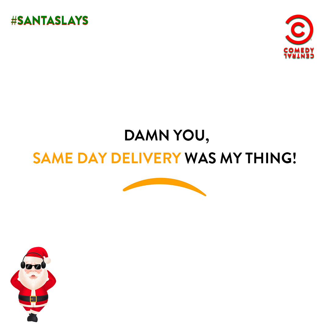 ComedyCentralIn's tweet photo. #SantaClaus 🎅🏻 - Seighin’ since 280 AD. 🔥
#SantaSlays https://t.co/s8G6MMYHvh