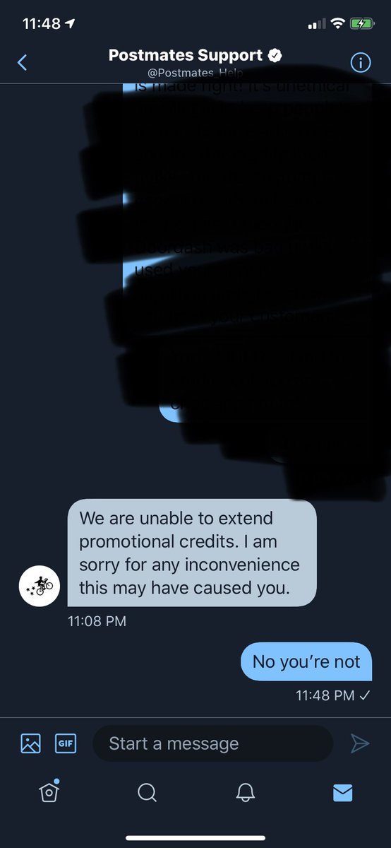 I tried ordering Chinese <a href="/Postmates/">Postmates</a> cancelled! They gave me $20 credits making sure I couldn’t use them! There app has <a href="/Starbucks/">Starbucks</a> prices jacked up. They’ve promised to fix Starbucks prices MONTHS ago. They steal food&amp;money. I thought <a href="/DoorDash/">DoorDash</a> was bad. Then I used <a href="/Postmates/">Postmates</a>