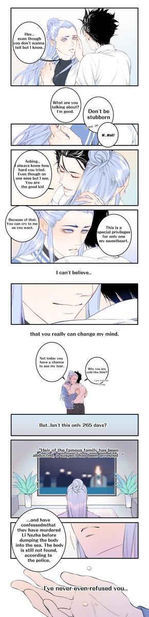 @markjestic_13 @oubing_bot [365 Days] (2/3) : English translation #Nezha x #Aobing : #Oubing #哪吒之魔童降世 #敖丙 #哪吒 #藕饼 