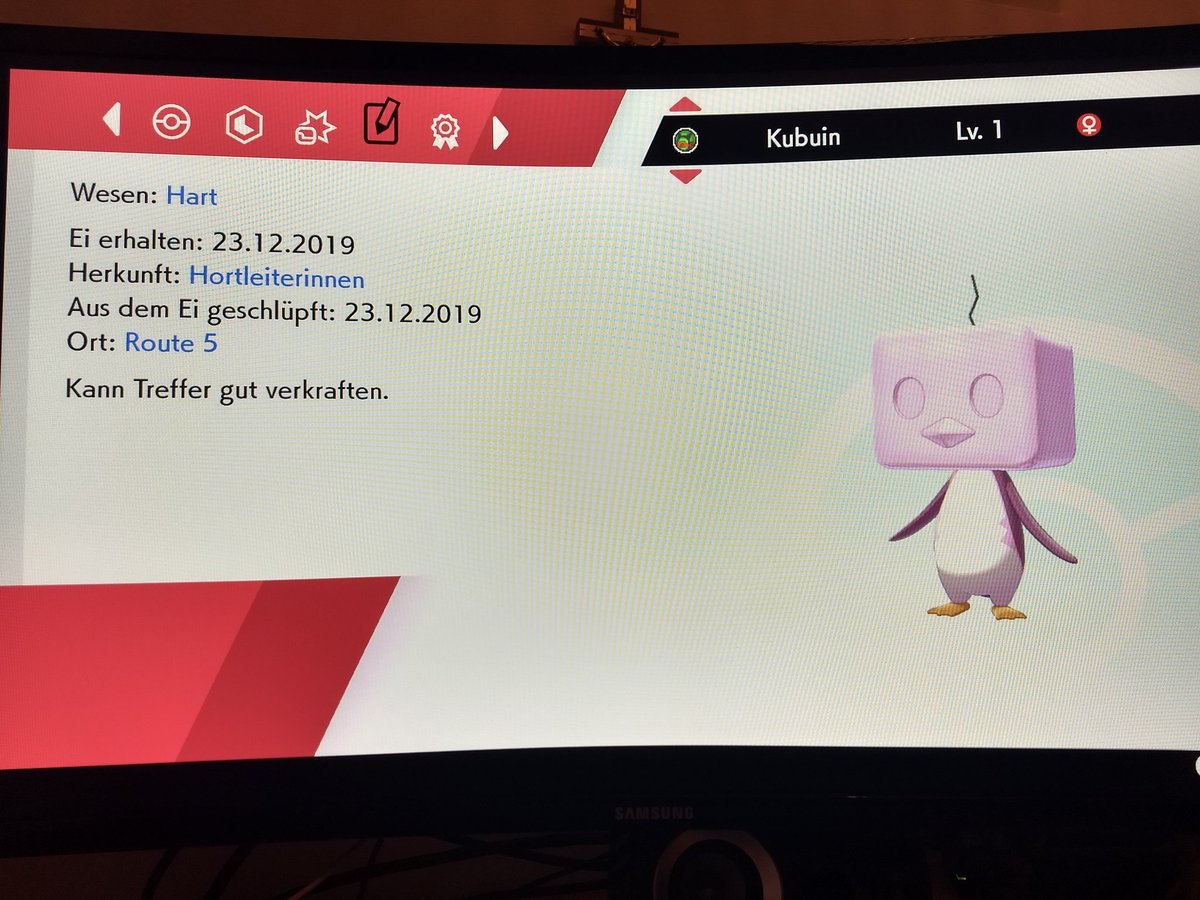 bushidooootiger's tweet photo. Shiny Kubuin nach 901 Eiern #shunten #sbreeding @TheSakatiS https://t.co/GAt4Mm02xW