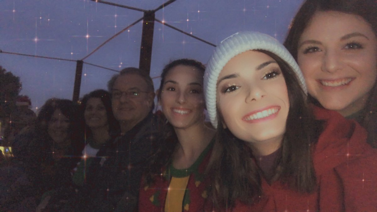 _kaitlyn__marie's tweet photo. Wearing my grandmas sweater tonight so she can celebrate Christmas with us too, it’s been hard without her this year but these people have made it so much easier to go through. I love you all so much 💛 tis the season y’all 🎄 https://t.co/73LZWKFJKc