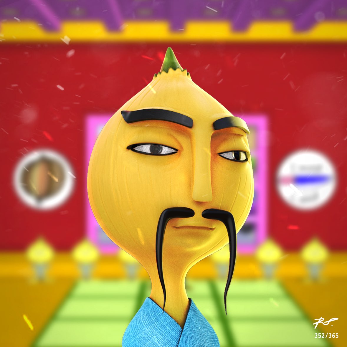 Riqpastor's tweet photo. Maestro Cebolla 🧅👊🏼 352/365 #ParappaTheRapper #MasterOnion #PlayStation #playstationnetwork #365rounds https://t.co/8I1ea0OYN1