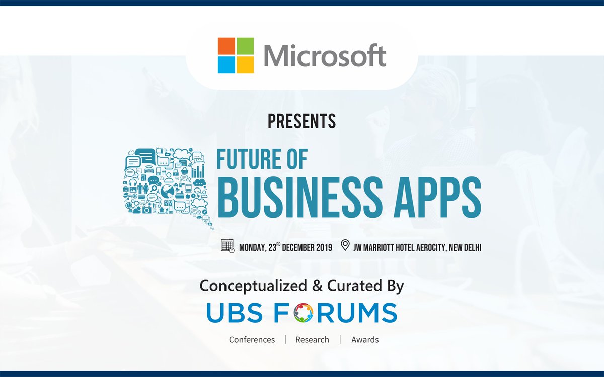 ubsforums's tweet image. Join us for an Exclusive Hackathon, conducted by Microsoft on “Future of Business Apps” which is happening now at JW Marriott Hotel Aerocity, New Delhi.

#Microsoft #PowerAutomation #Dynamic365 #PowerApps #PowerBI #futureofbusiness #BusinessApplication #UBSFMicrosoft #UBSF