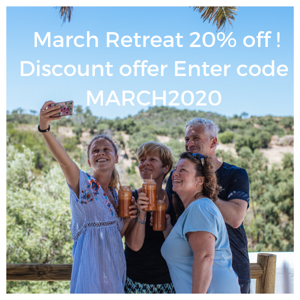 || 5 Star Google Review from Dawn Leary ||
I have just returned from my first detox week at Wild View Retreat and feel privileged to have had such an amazing experience!

.
.
.
 #nutritionretreat #detox #wildviewretreat #portugal #juicing #detox #algarve #discount #offer