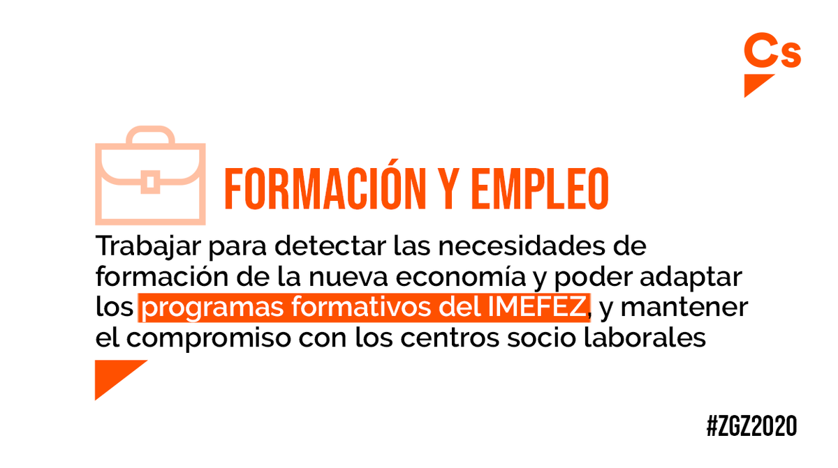 CsZaragoza_'s tweet photo. ✅ La #ZGZ2020 adaptará los programas formativos a las necesidades de la nueva economía para que los que se formen en el #IMEFEZ sean más empleables 👇 https://t.co/fZgMncUtqT