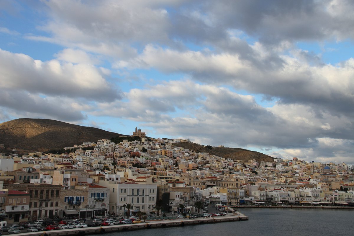 Good morning from Syros Island! #VisitGreece #ttot #travel