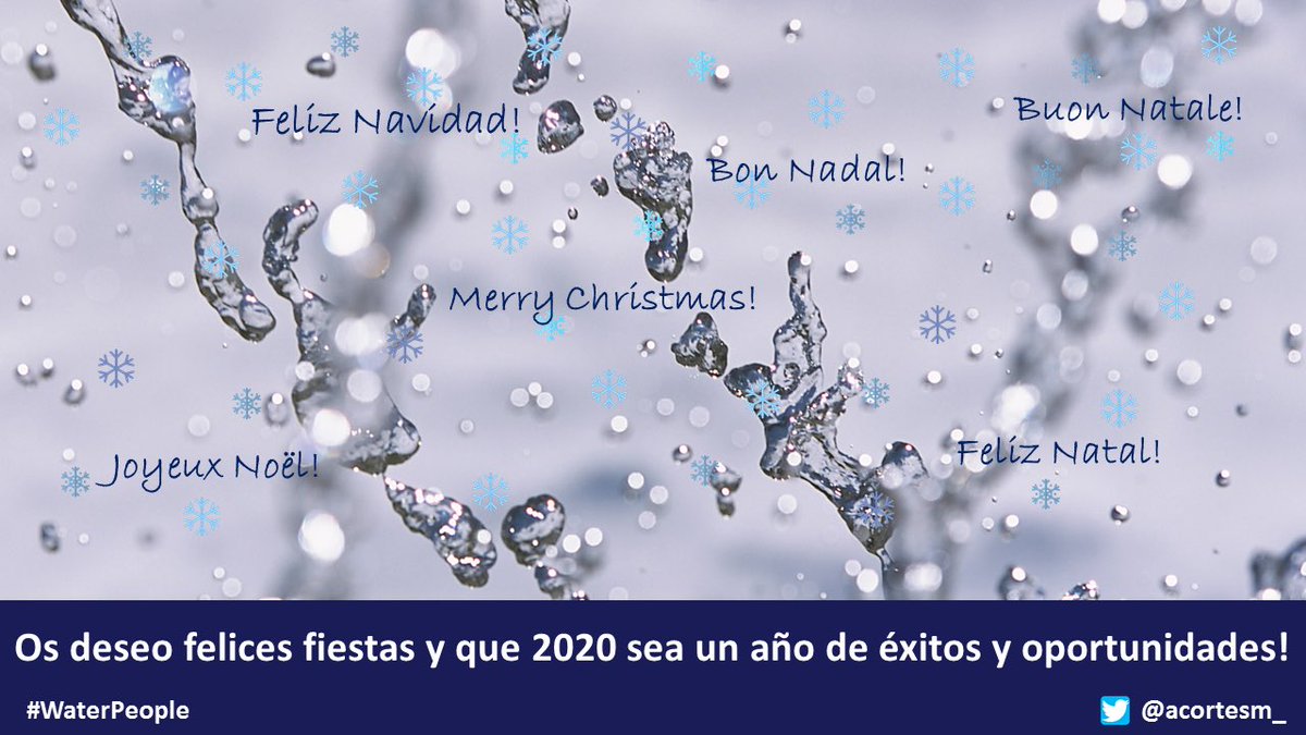acortesm_'s tweet photo. Felices Fiestas #WaterPeople
❄️❄️❄️❄️❄️❄️❄️❄️❄️
#TiempoDeActuar #TimeForAction
🌍💧 #SUEZ4CLIMATE 💧🌍 https://t.co/9dtuml9NHj