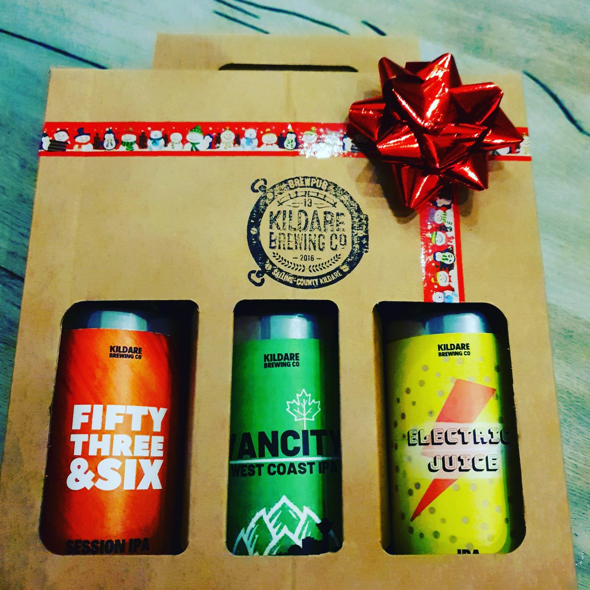 Competiton Time: Thanks to our friends <a href="/CoKildare/">Kildare Brewing Co. Sallins</a> we have an IPA Gift Pack to giveaway. 53&amp;6 Session IPA, Electric Juice IPA &amp; Vancity West Coast IPA. Simply Retweet &amp; Like this comment to enter.. Winner announced tomorrow at 12pm <a href="/BeoirFinder/">BeoirFinder</a> #Independent #Irish #Brewery