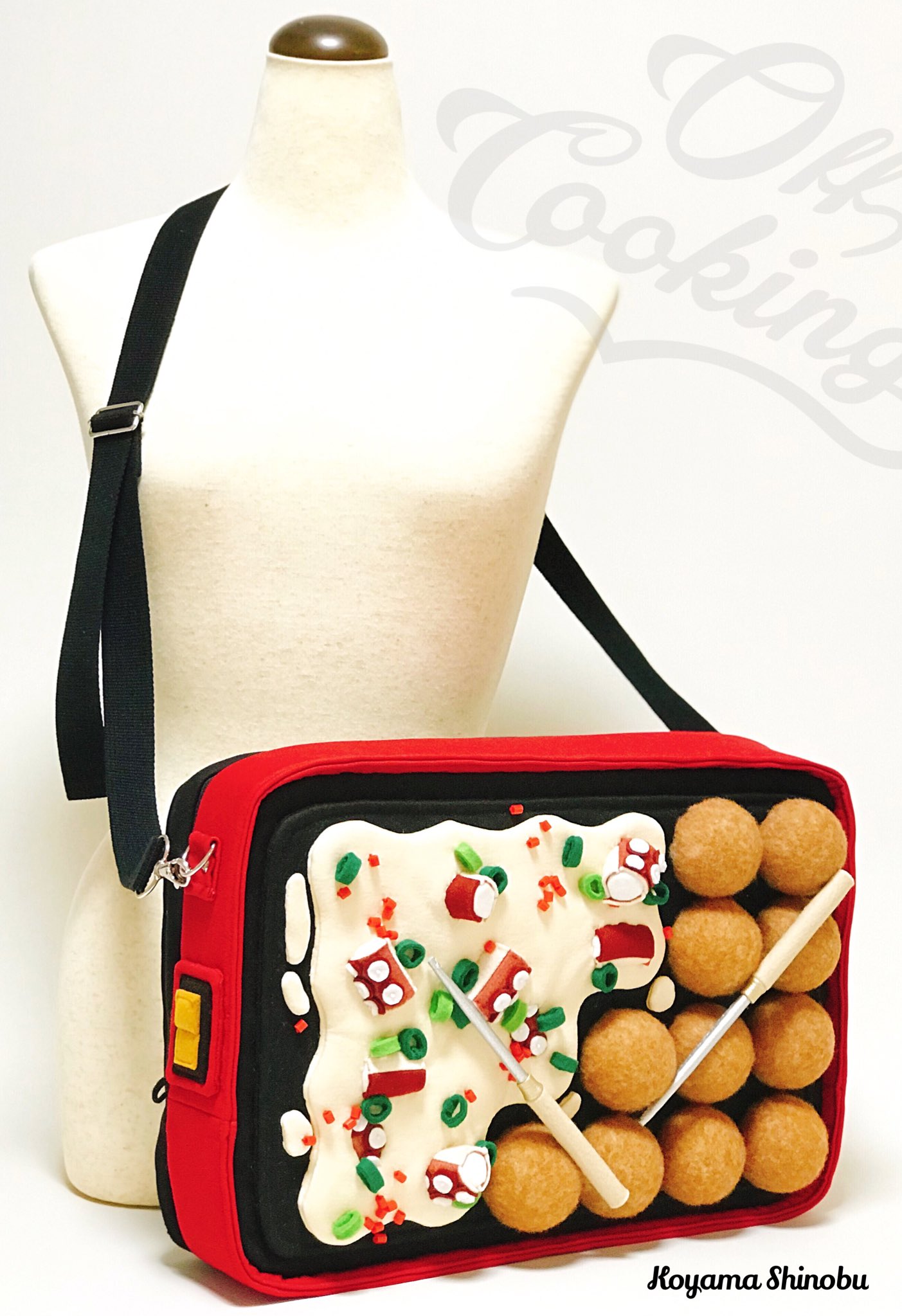 たこ焼き器型のバッグ 大阪人もにっこりの素敵な作品です 話題の画像プラス たこ焼き器型のバッグ 大阪人もにっこりの素敵な作品です 話題の画像プラス