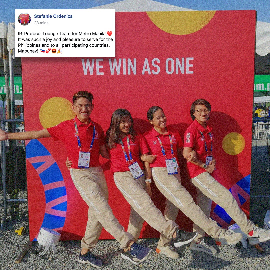 Maraming Salamat, Stefanie! ❤️💛💙 🇵🇭 #AngSayaMagkaisa #WeWinAsOne