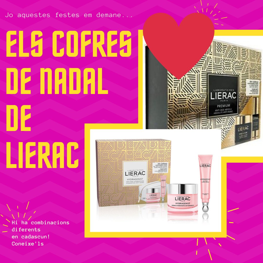 FSuredaPedrals's tweet photo. 🎅🏼🤴🏼👳🏾‍♂️ Jo aquestes festes em demane... 💌
Els cofres de Nadal de Lierac!!! 

Hi ha combinacions diferents en cadascun. 
Coneixe'ls! https://t.co/o6MuhAmv4R