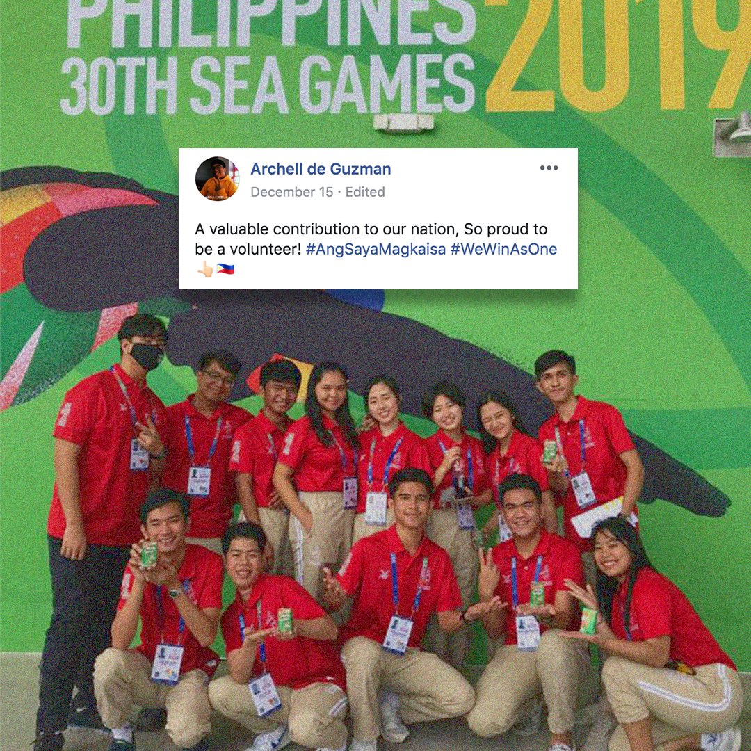 Maraming Salamat, Archell! ❤️💛💙 🇵🇭 #AngSayaMagkaisa #WeWinAsOne