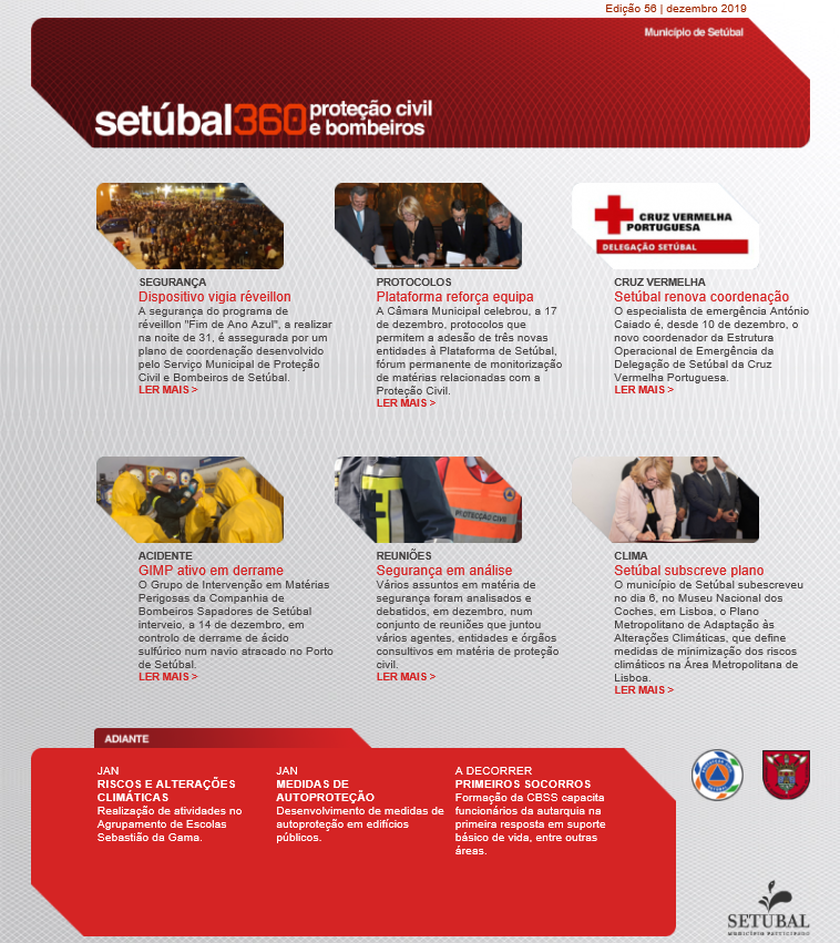 SetubalSos's tweet photo. #STB360PROCIV -  Já se encontra disponível a última edição de 2019 da nossa newsletter 📰https://t.co/RKFUS6e3Eg.
🗞️Destaque para a intervenção dos Sapadores de Setúbal no acompanhamento do Derrame de Ácido Sulfúrico  navio MV Hansa Flensburg https://t.co/nkvpelgSuc https://t.co/si9IboVjEQ