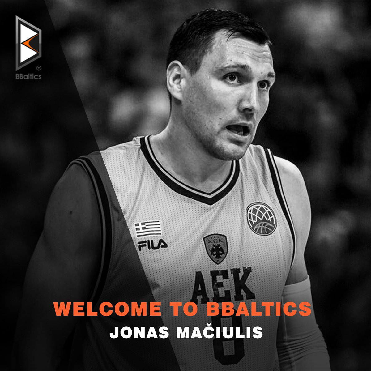 BBaltics's tweet photo. Our newest addition is no other than the legendary @JonasMaciulis8! Too many trophies to mention! Welcome! ✍️ #bbaltics #maciulis https://t.co/DNxkaXSUjL