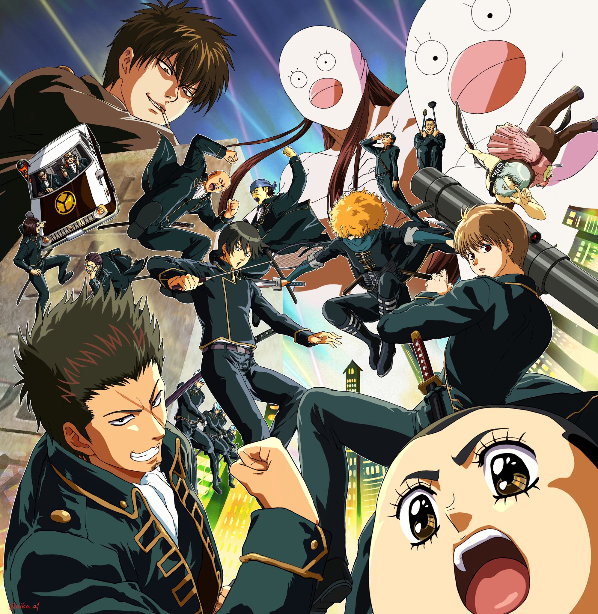 ニカ 祝アニメ劇場版銀魂 真選組剣風帳 も待ってます ニカ 祝アニメ劇場版銀魂 真選組剣風帳 も待ってます