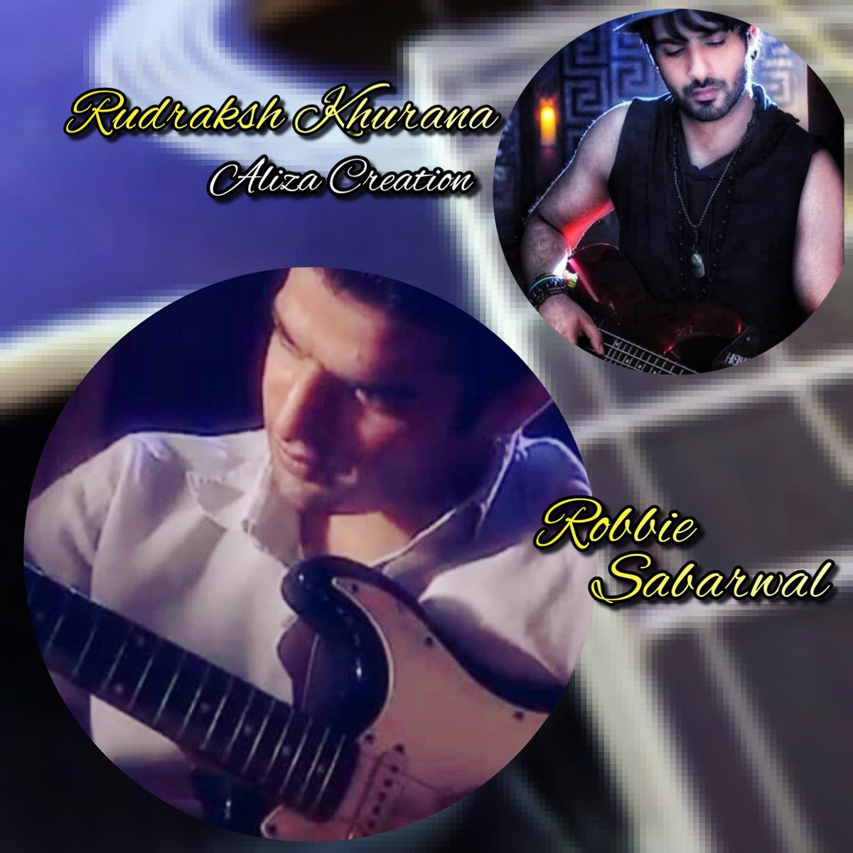 AlizaCreation's tweet photo. Waooo This Is Amazing 
What A Coincidence 
#KaranPatel as #RobbieSabarwal #Robbie and #AbrarQazi As #RudrakshKhurana #Rudraksh
#AlizaCreation 
@TheKaranPatel @abrarqazi47 https://t.co/urqLQP9ahT