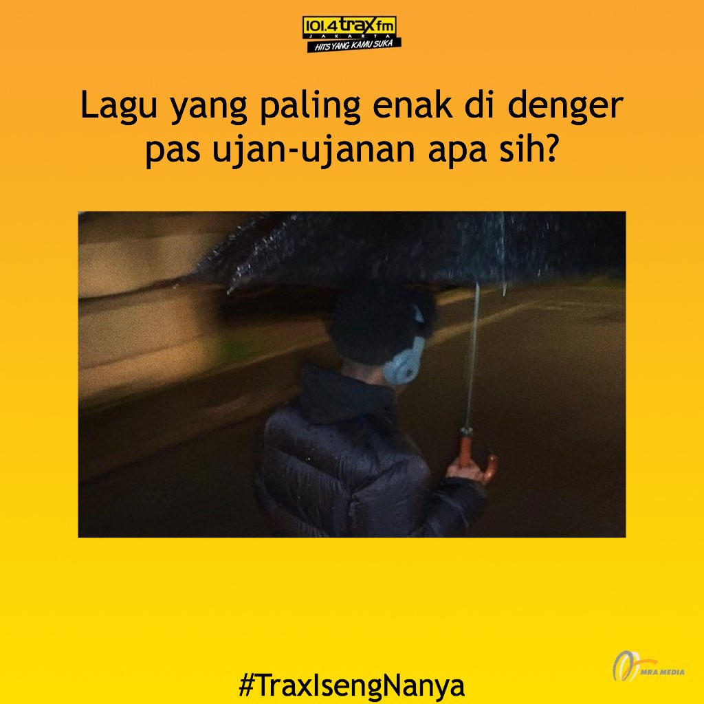 TraxJKT's tweet photo. Kasih tau dong 🌧🥺 https://t.co/MkPHDWzPRk
