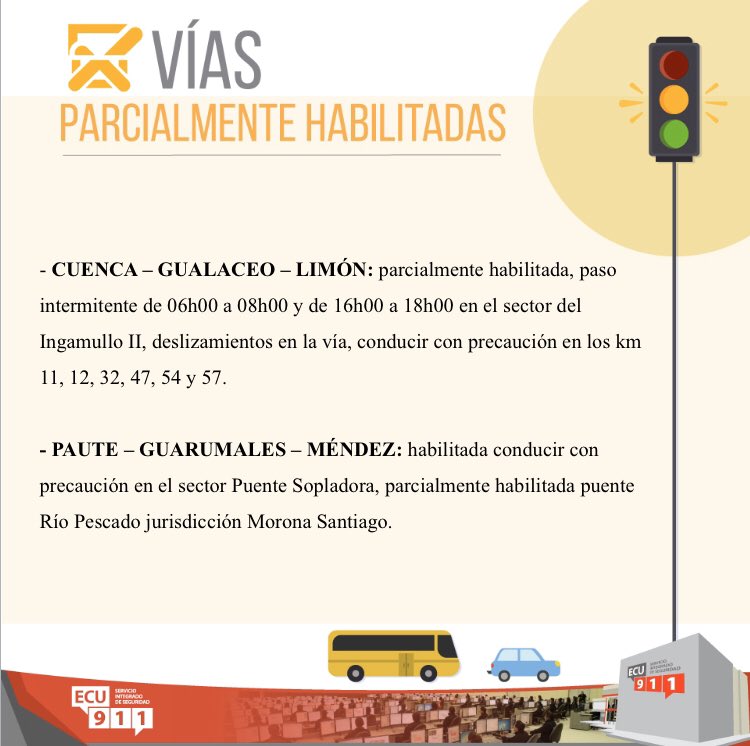 Coordinación Zonal 6 ECU 911 Austro tweet media