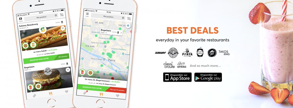 bymaddyjobs's tweet photo. . @WiniitApp propose une application mobile ludique qui permet aux utilisateurs de gagner de l’argent en photographiant les additions de leurs repas dans leurs restaurants préférés. 😎 🍽️
⭕️ #STAGE #Commercial / #BizDeveloper ⭕️ 🔜 https://t.co/lccR2ED2ZM https://t.co/FGTEUyzFbU
