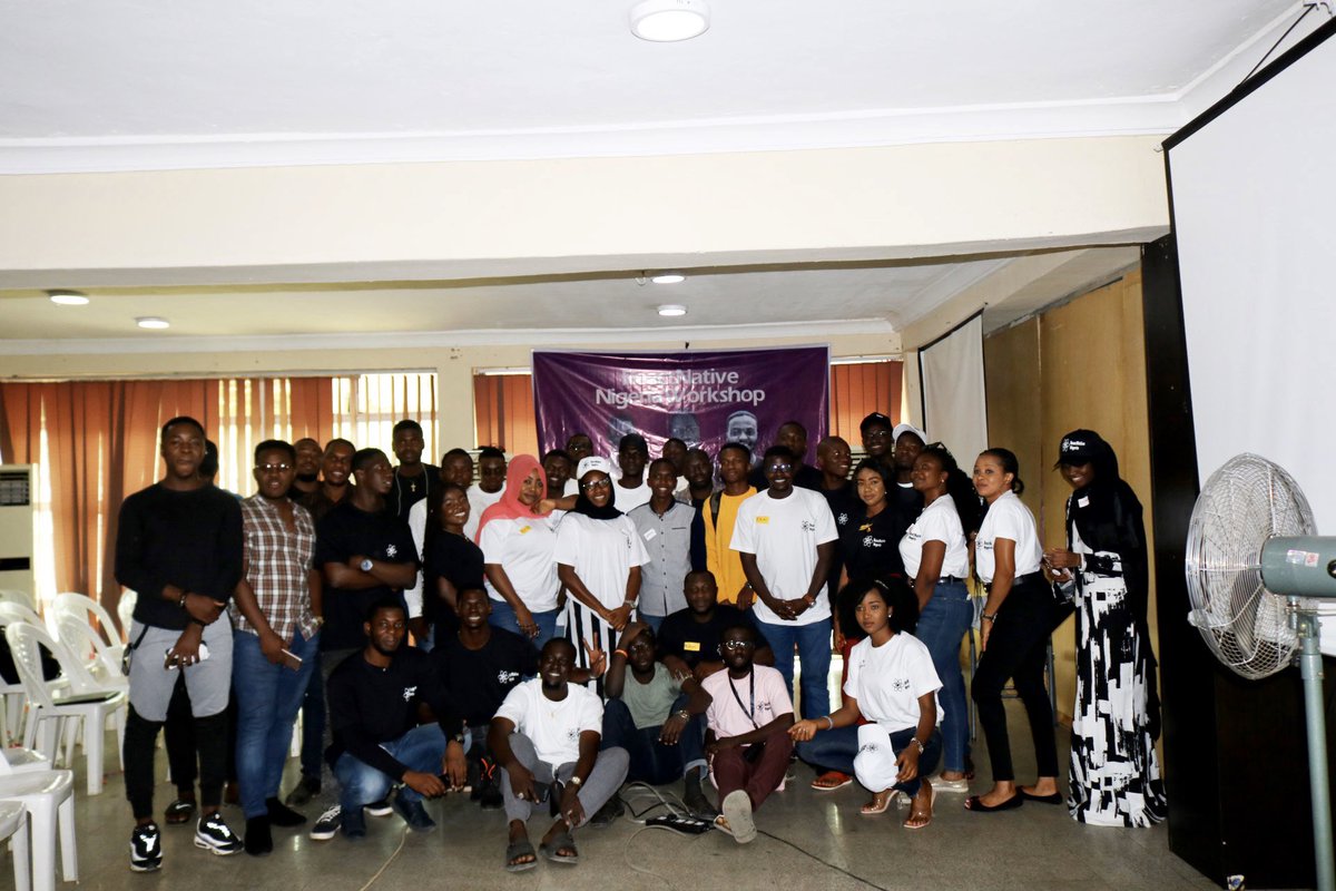 ReactNativeNG's tweet photo. Thanks to everyone that came out for the workshop.
#reactnativenigeria #reactnativeng https://t.co/k2g5fwmP5R
