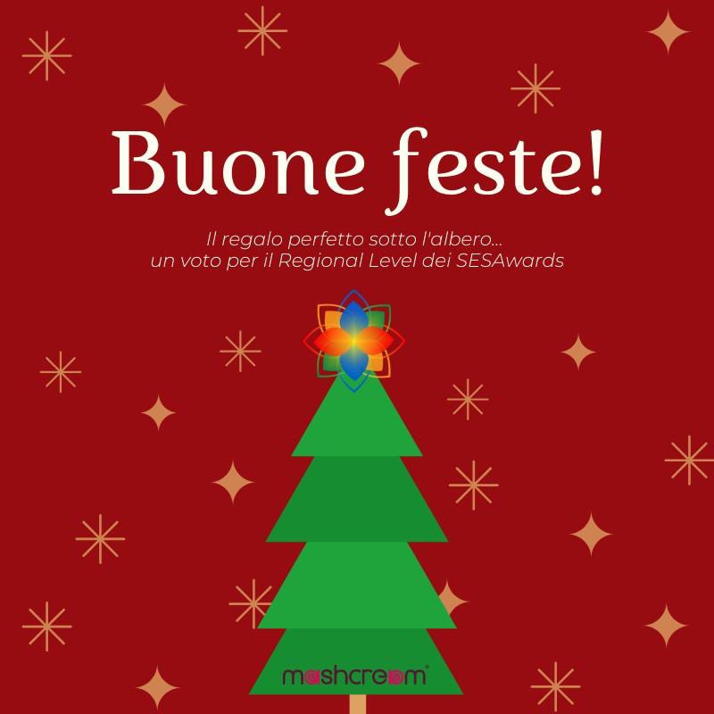 La competizione <a href="/SESAwards/">South Europe Startup Awards</a> si fa sempre più dura ed ora ce la dobbiamo vedere a livello regionale 💪🏼

Noi vi auguriamo i nostri migliori auguri di buone feste, voi regalateci un piccolo voto per continuare a giocarcela fino in fondo: bit.ly/MashcreamSESA 🎁

Buone Feste🎄