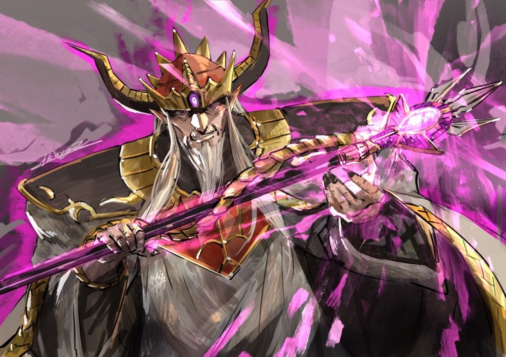 Twitter 上的 Ikuyoan さっきのpixiv Sketchの配信で描いた大魔王バーン様 T Co Cam185k41j Twitter