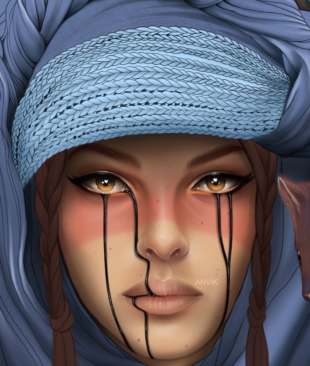 ANVIK_GREY's tweet photo. 🌧..Dark day turned into ages. She beg the spring to get back and forever stay.. tears for sunsets.. 🌧 #mylatestwork #wip #digitalart #progress #illustration #portrait #nature #poppies #woman #eyes #life #sad #flower #nature #pink #red #tear #heart https://t.co/vN1hHTYw3w