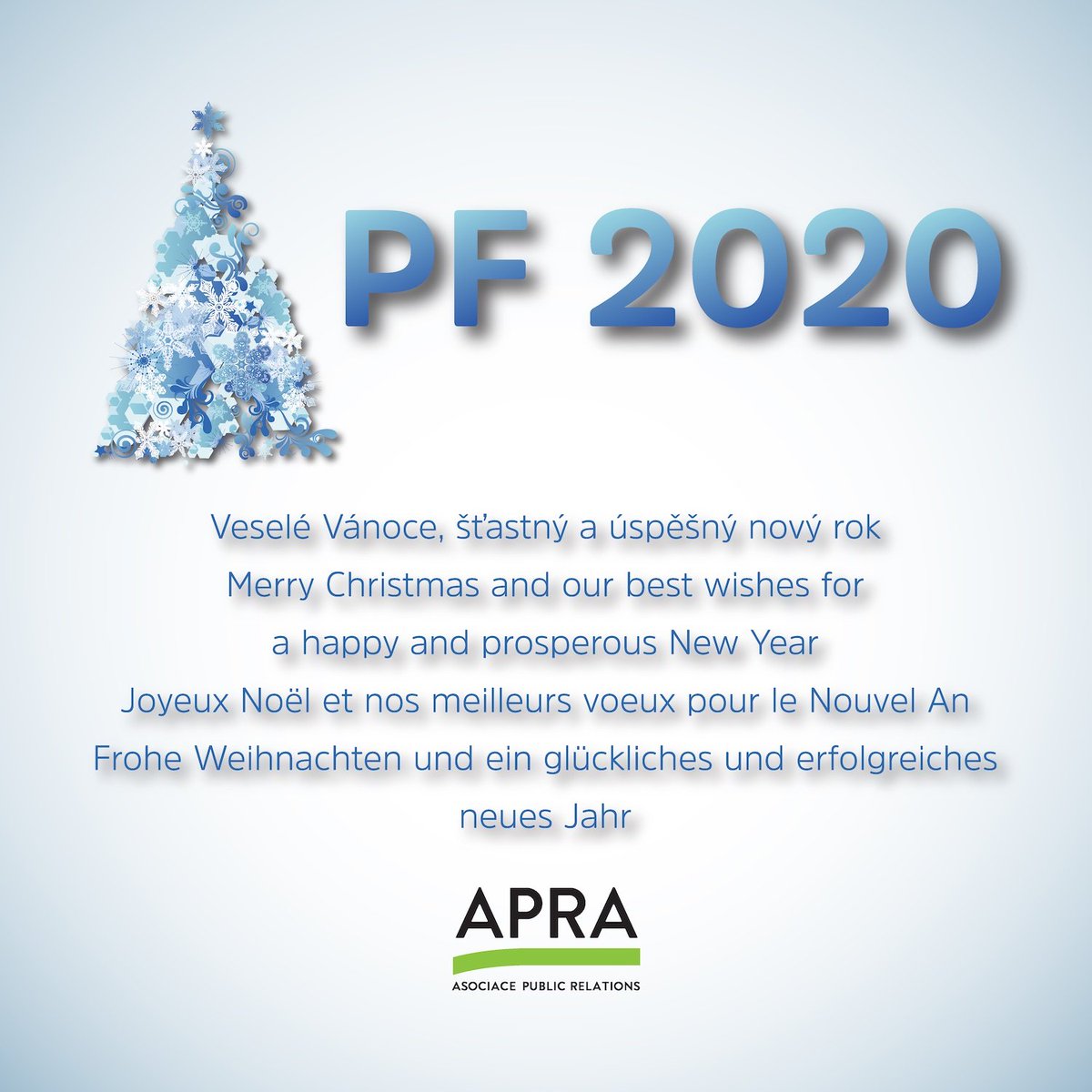 Děkujeme všem za spolupráci, přejeme krásné  Vánoce a v roce 2020 se můžete těšit na spoustu novinek! #apra_asociace #cena_lemur #publicrelations #pr #icco