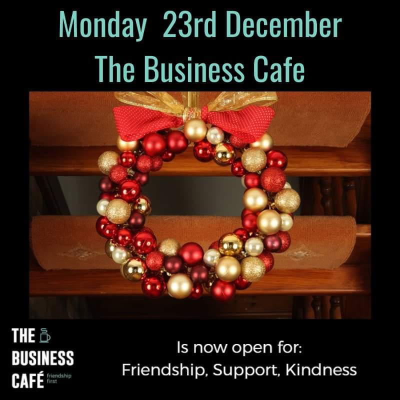 Monday 23rd December

Good morning #TBusinessCafe is now OPEN for friendship, skills &amp; kindness. Why not join our #Facebook group &amp; tell us what your plans are for this Christmas week: facebook.com/groups/Tbusine…

#open #friendship #kindness #monday #plans #newweek