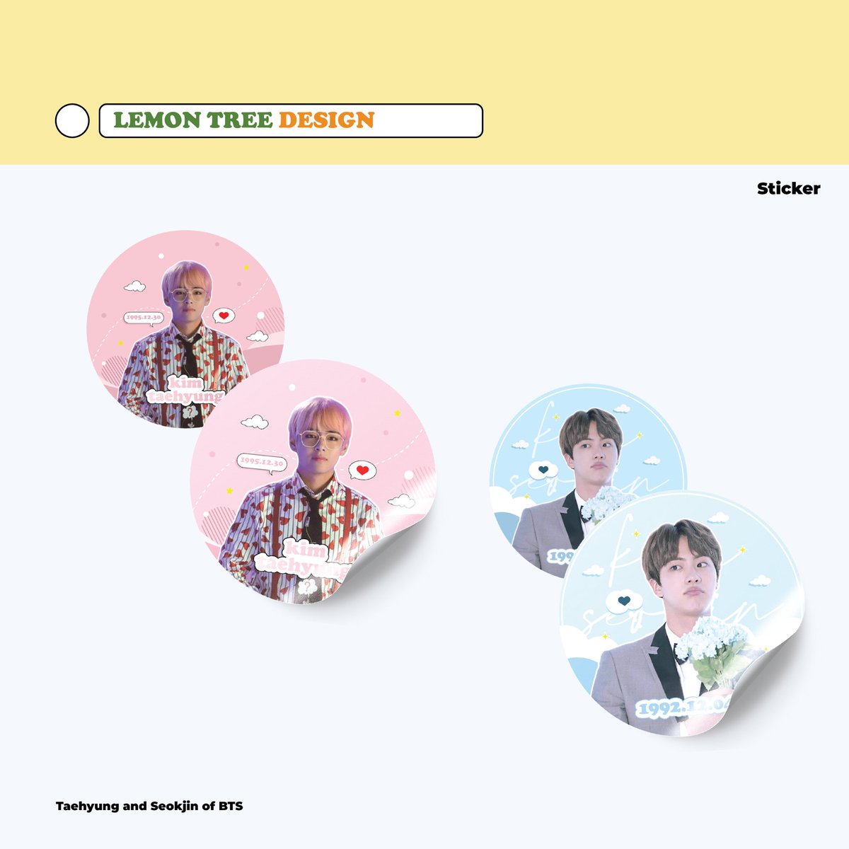 lemontree_dsgn's tweet photo. π β Sticker Designs
#μ€ν°μ»€ #μ€ν°μ»€λμμΈ #컀미μ
#BTS #λ°©νμλ
λ¨ #λ· #νν #μ§ #μμ§ #V #Jin #design #commission #sticker #roundsticker https://t.co/k9TjpzLtQu